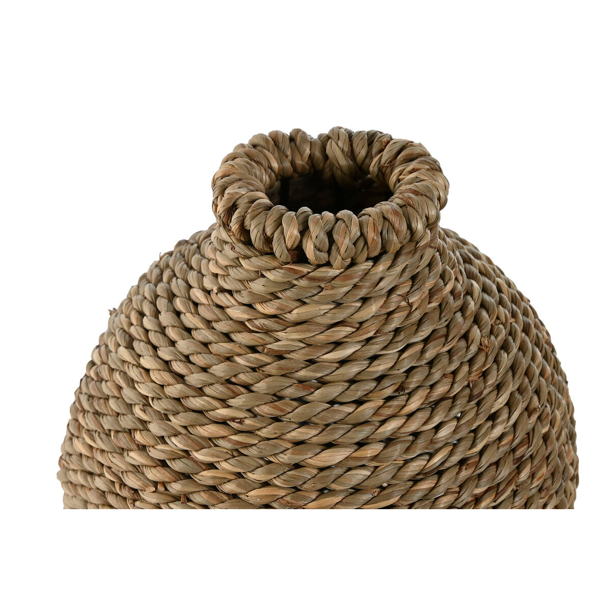 Vase Home ESPRIT Natural Tropical 15 x 15 x 32 cm Home ESPRIT