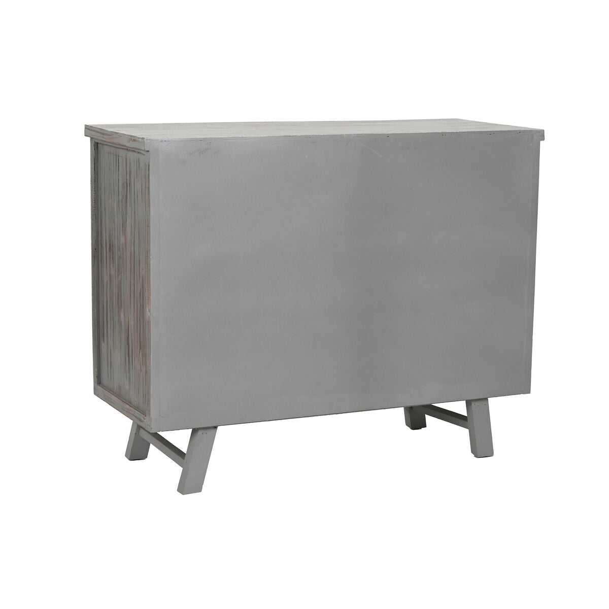 Chest of drawers Home ESPRIT Grey Multicolour Cottage 100 x 40 x 80 cm