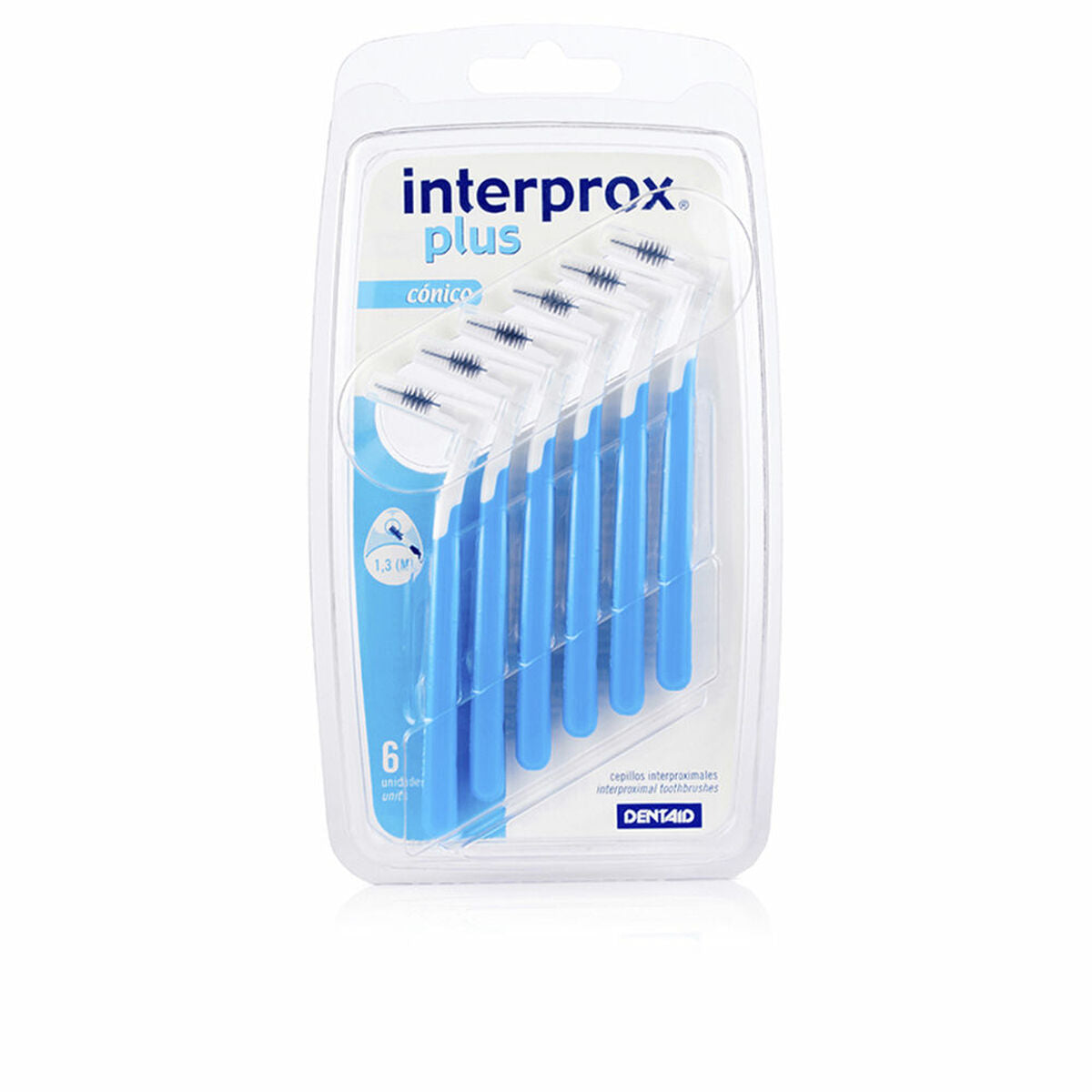 Interdentalbürsten Interprox Plus Konisch 1,3 mm (6 Stück)