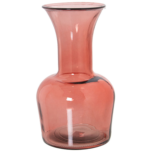 Vase made from recycled glass Alexandra House Living Pink Crystal 18 x 32 cm Alexandra House Living