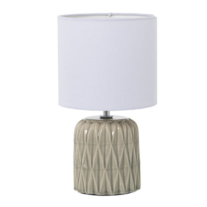 Desk lamp Alexandra House Living Cream Ceramic 40 W 17 x 30 x 17 cm Alexandra House Living