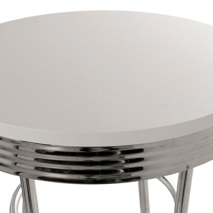 Side table Alexandra House Living Grey Metal 60 x 100 x 60 cm Alexandra House Living