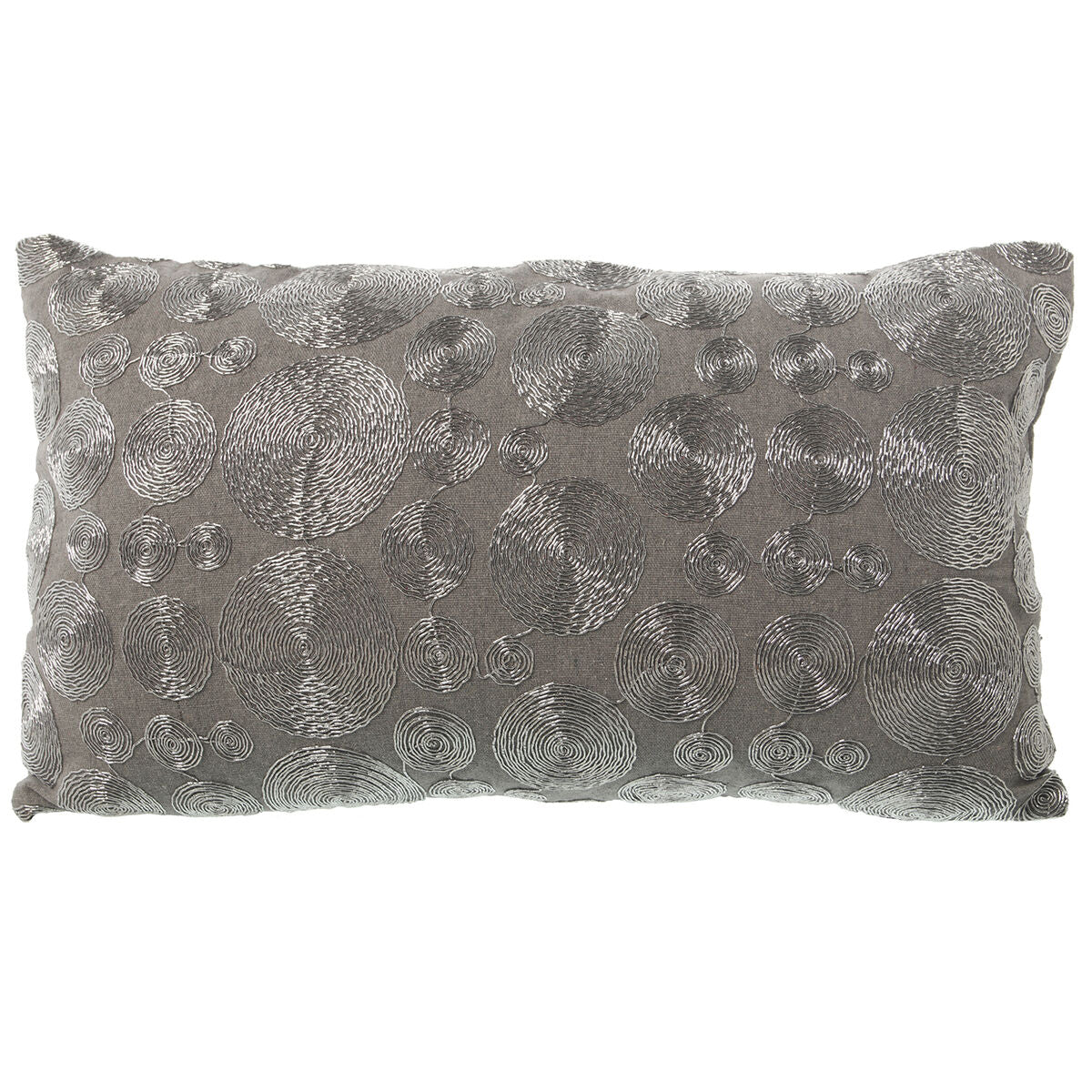 Cushion Alexandra House Living Silver Textile 30 x 50 cm Alexandra House Living