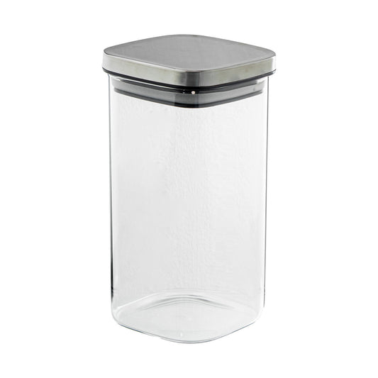 Glass Jar Alexandra House Living Transparent 1,3 L