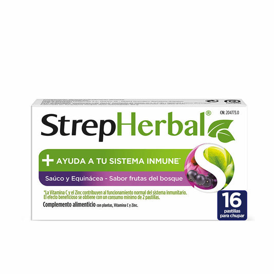 Multinährstoffe Strepsils Strepherbal Waldfrüchte 16 Einheiten