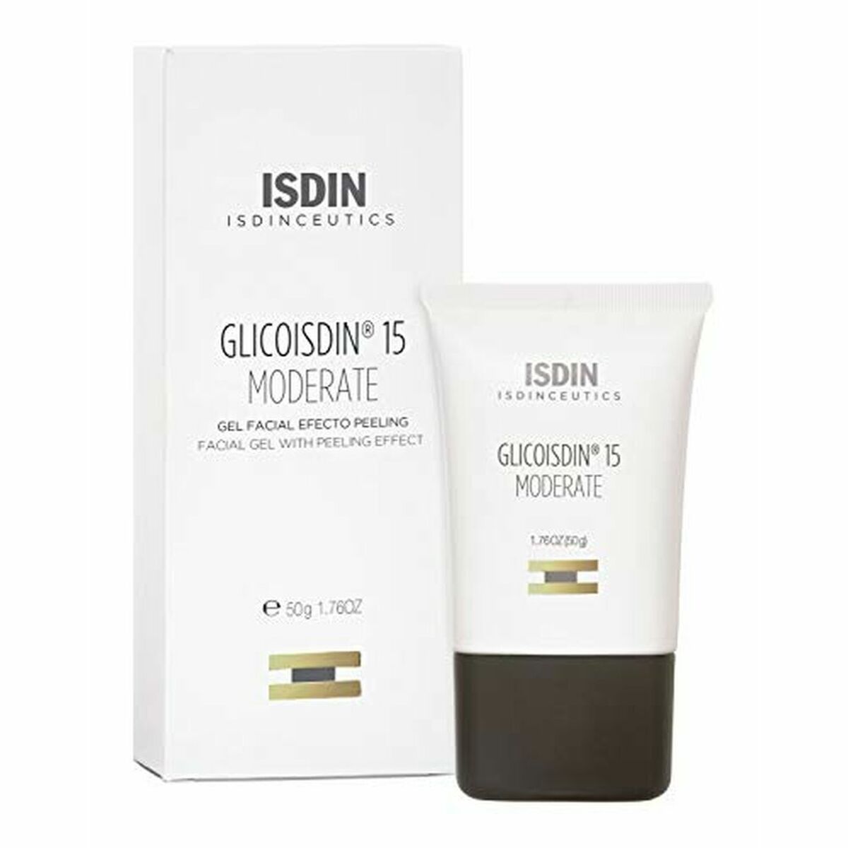 Gesichtsreinigungsgel Isdin Glicoisdin 15 Moderat (50 ml)