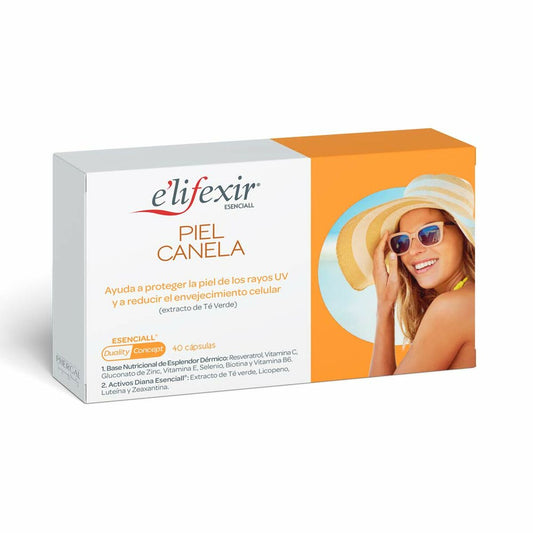 Kapseln Elifexir Piel Canela Sonnenschutz (40 Einheiten)