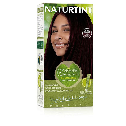 Dauerfärbung Naturtint Naturtint 3.56 rojo radiante intenso Ammoniakfrei (170 ml)