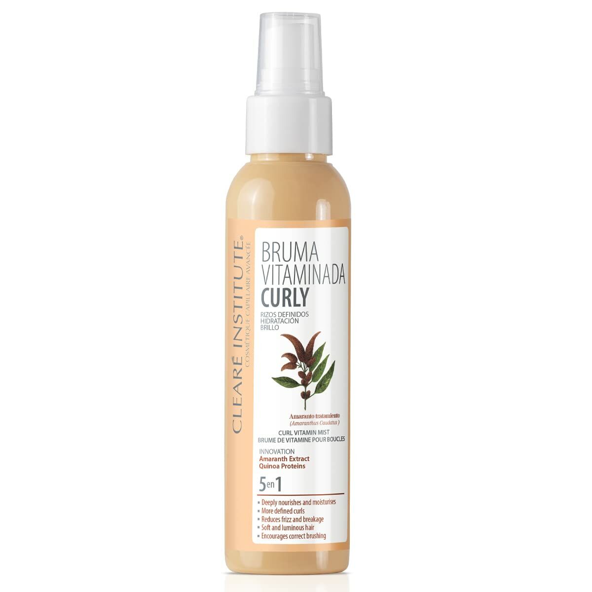 Haarnebel Clearé Institute Bruma Vitaminada Curly Mit Vitaminen Lockiges Haar 5-in-1 125 ml