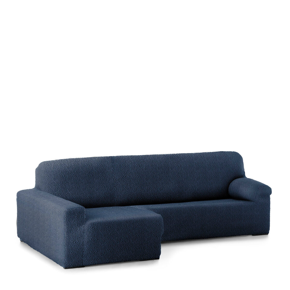 Right short arm chaise longue cover Eysa ROC Blue 180 x 120 x 360 cm Eysa