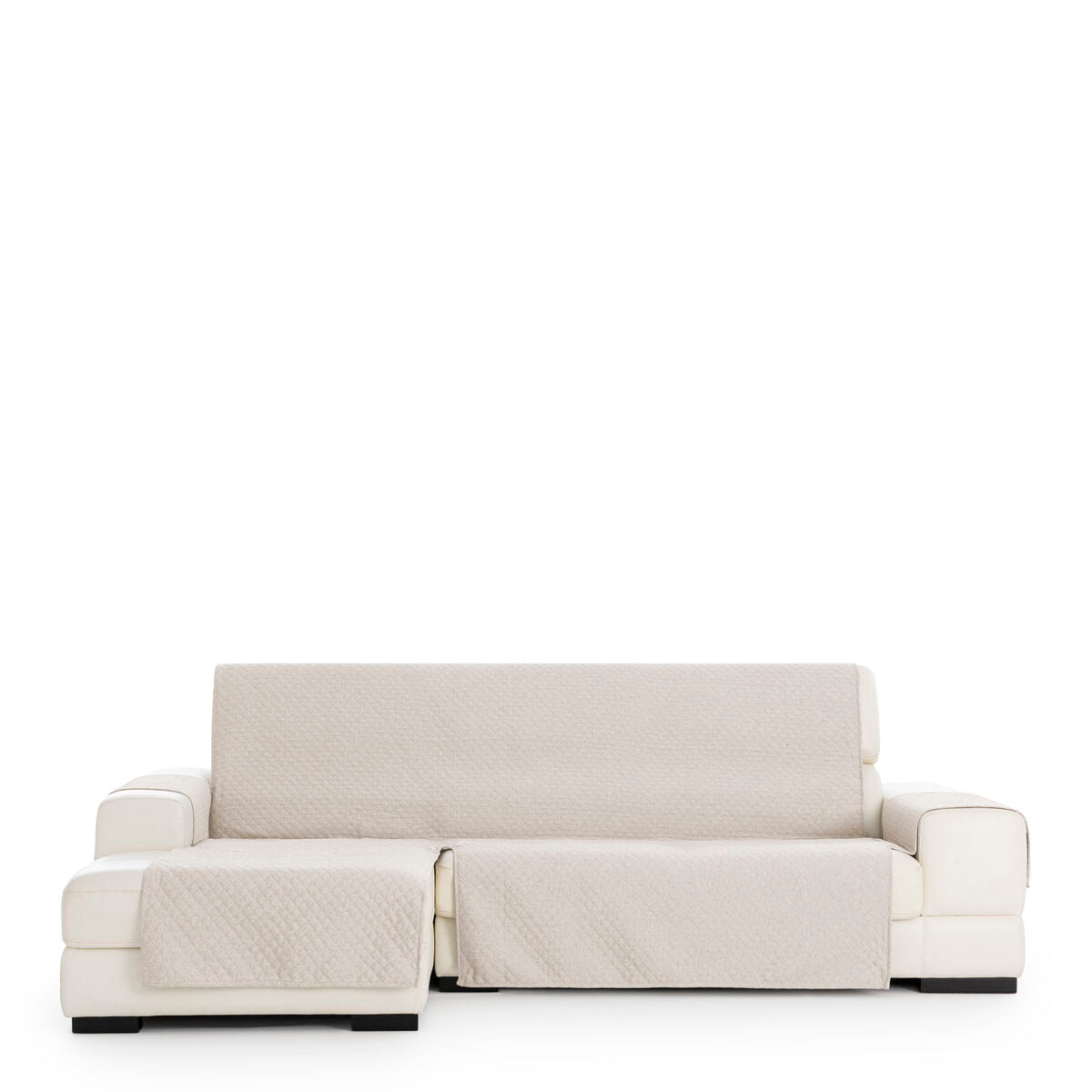 Right short arm chaise longue cover Eysa SILVER Light brown 100 x 110 x 240 cm Eysa