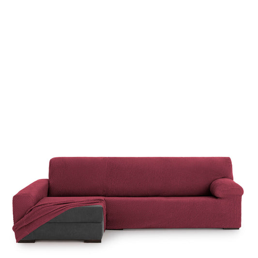 Left long arm chaise longue cover Eysa THOR Burgundy 170 x 110 x 310 cm Eysa