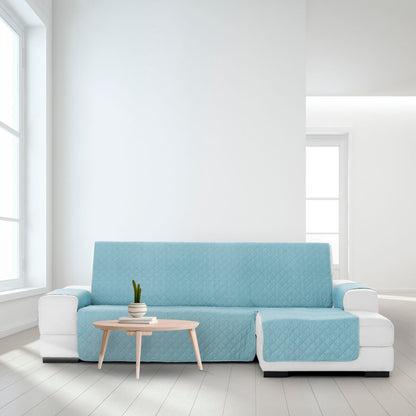 Right short arm chaise longue cover Eysa MONTBLANC Turquoise 100 x 110 x 200 cm Eysa