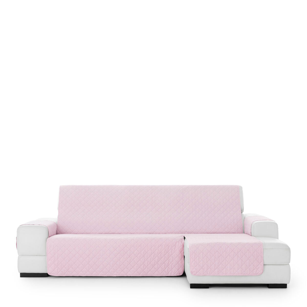 Right short arm chaise longue cover Eysa MONTBLANC Pink 100 x 110 x 240 cm Eysa