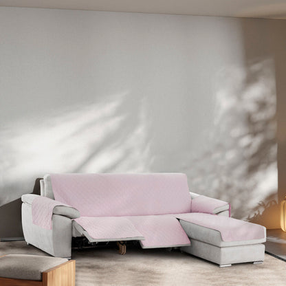 Right short arm chaise longue cover Eysa MONTBLANC Pink 100 x 110 x 240 cm Eysa