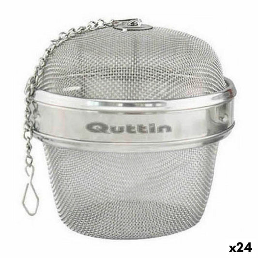 Filter for Infusions Quttin Stainless steel 8,5 x 9 cm (24 Units) Quttin