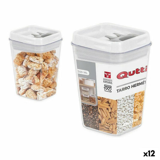 Jar Quttin Hermetic 2,3 L 12,8 x 23 cm (12 Units) (2300 ml) Quttin