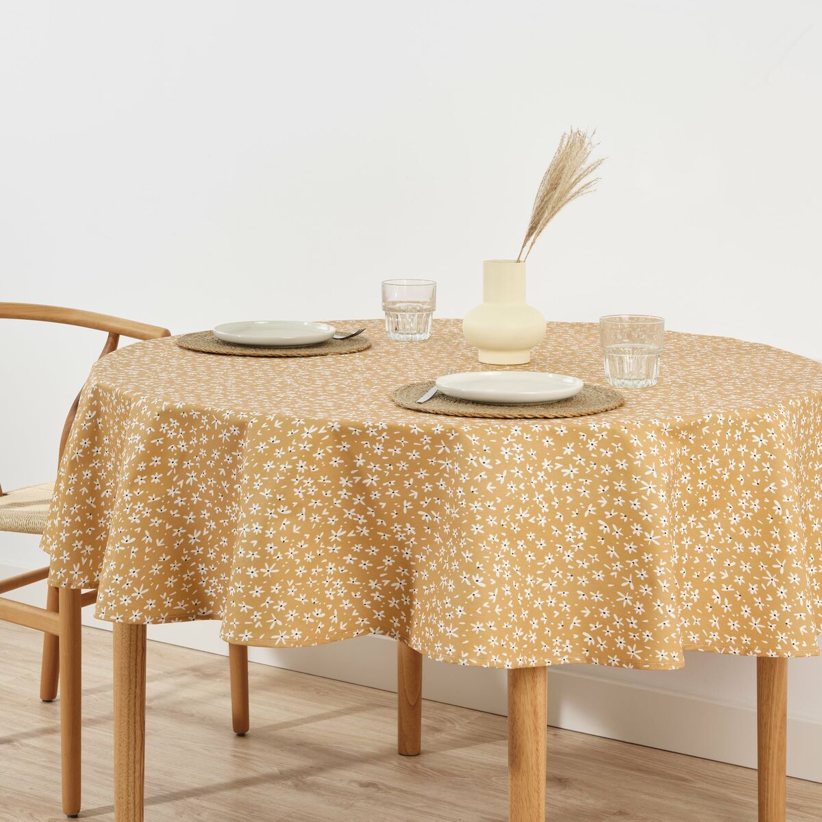 Stain-proof resined tablecloth Belum 0120-32 Multicolour Ø 140 cm Belum