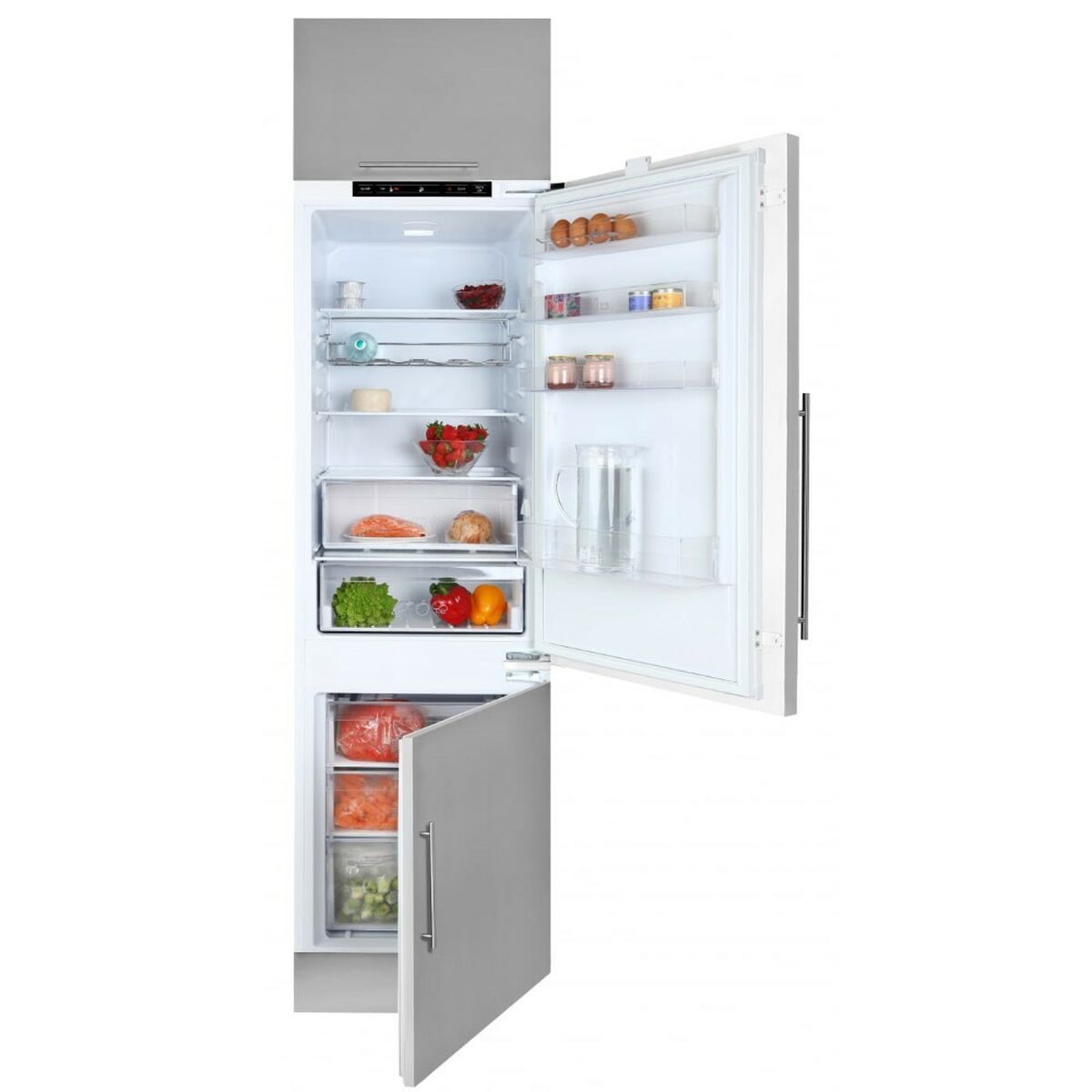 Kombinierter Kühlschrank Teka RBF73340FI Grau (177 x 54 cm)