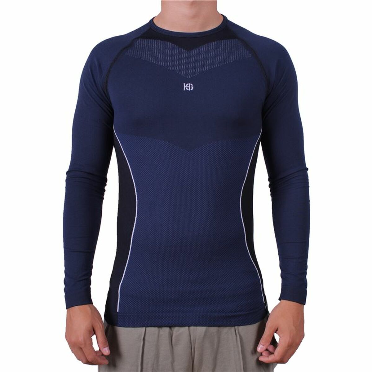 Men’s Thermal T-shirt Sport Hg Blue