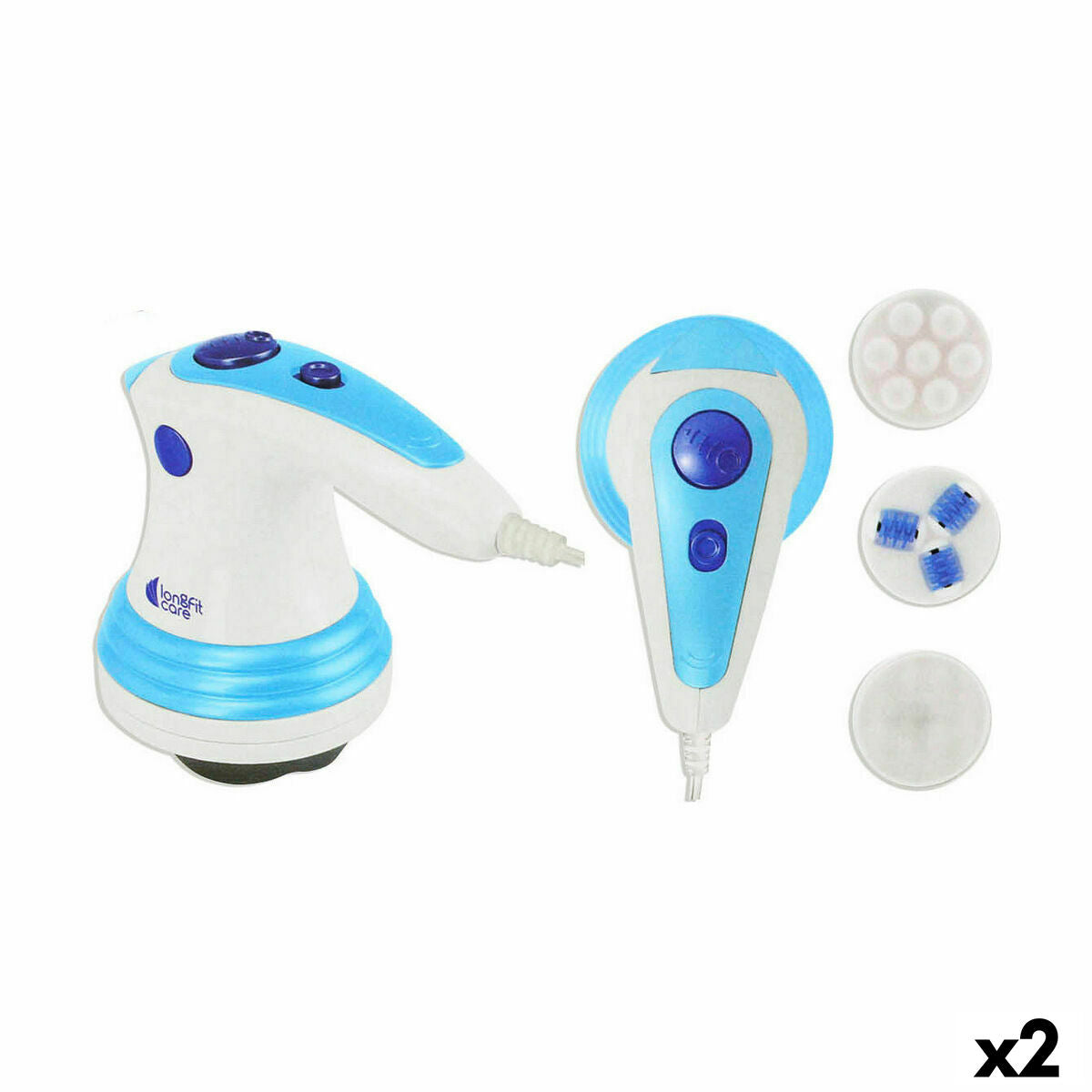 Electric Anti-Cellulite Massager LongFit Care (2 Units) LongFit Care