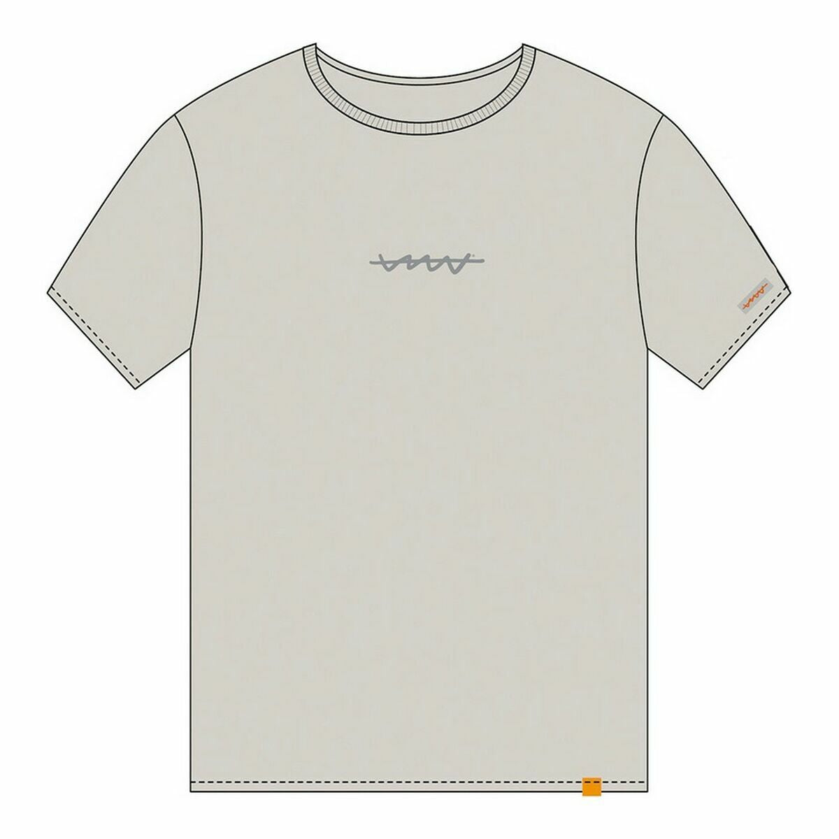 Kurzarm-T-Shirt Cállate la Boca Beige