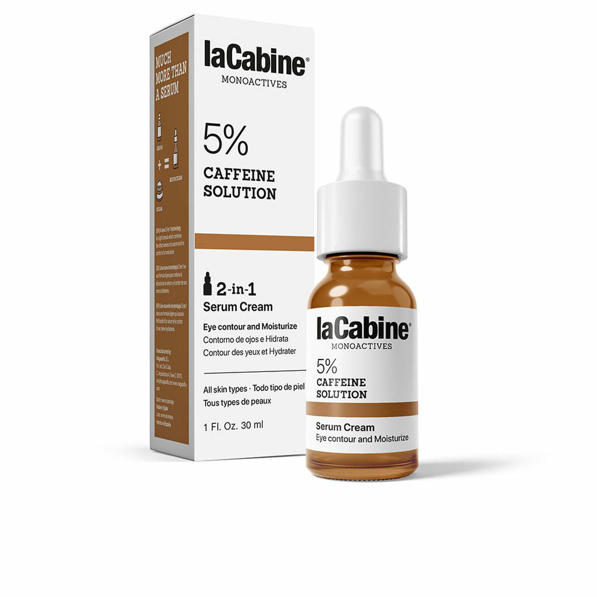 Serum für die Augenpartie laCabine 5% Koffeinlösung 30 ml