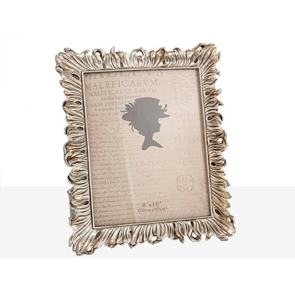 Photo frame Romimex Silver Resin 20 x 25 x 2 cm Romimex