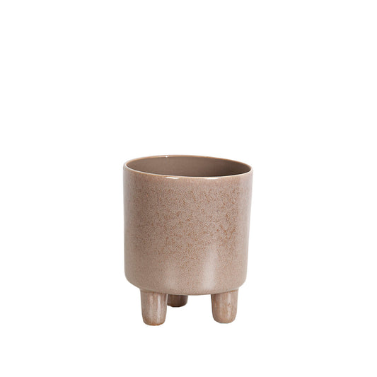 Planter Romimex Brown Ceramic 15 x 18 x 15 cm Romimex