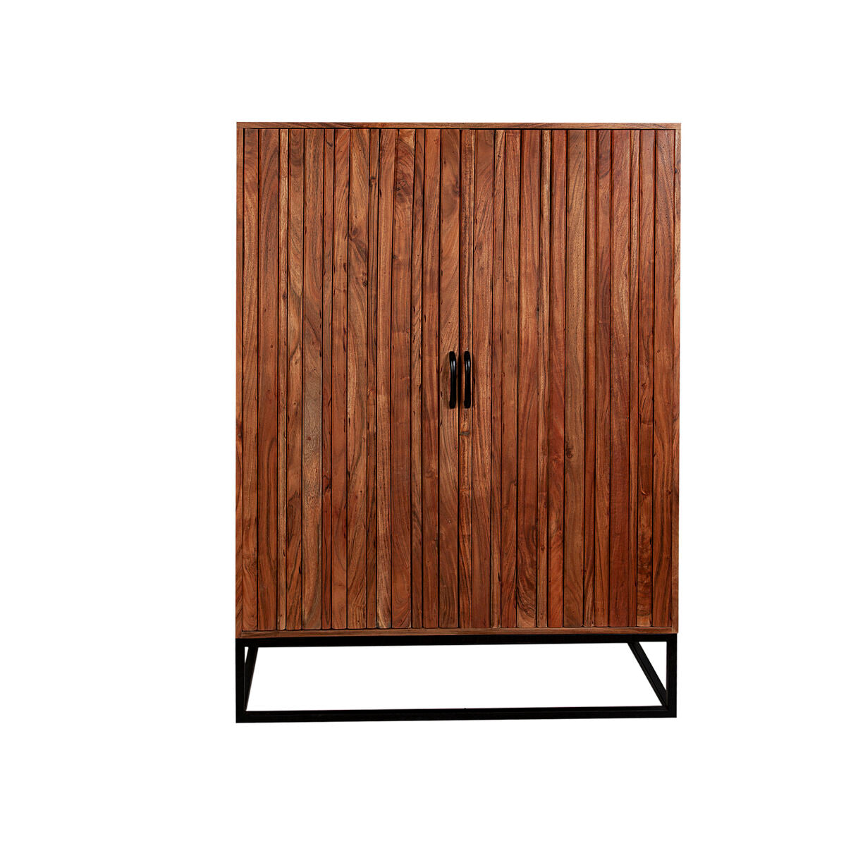 Cupboard Romimex Brown Acacia 40 x 140 x 95 cm Romimex