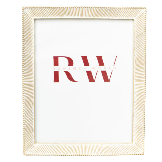 Photo frame Romimex Golden Resin 20 x 25 x 2 cm Romimex