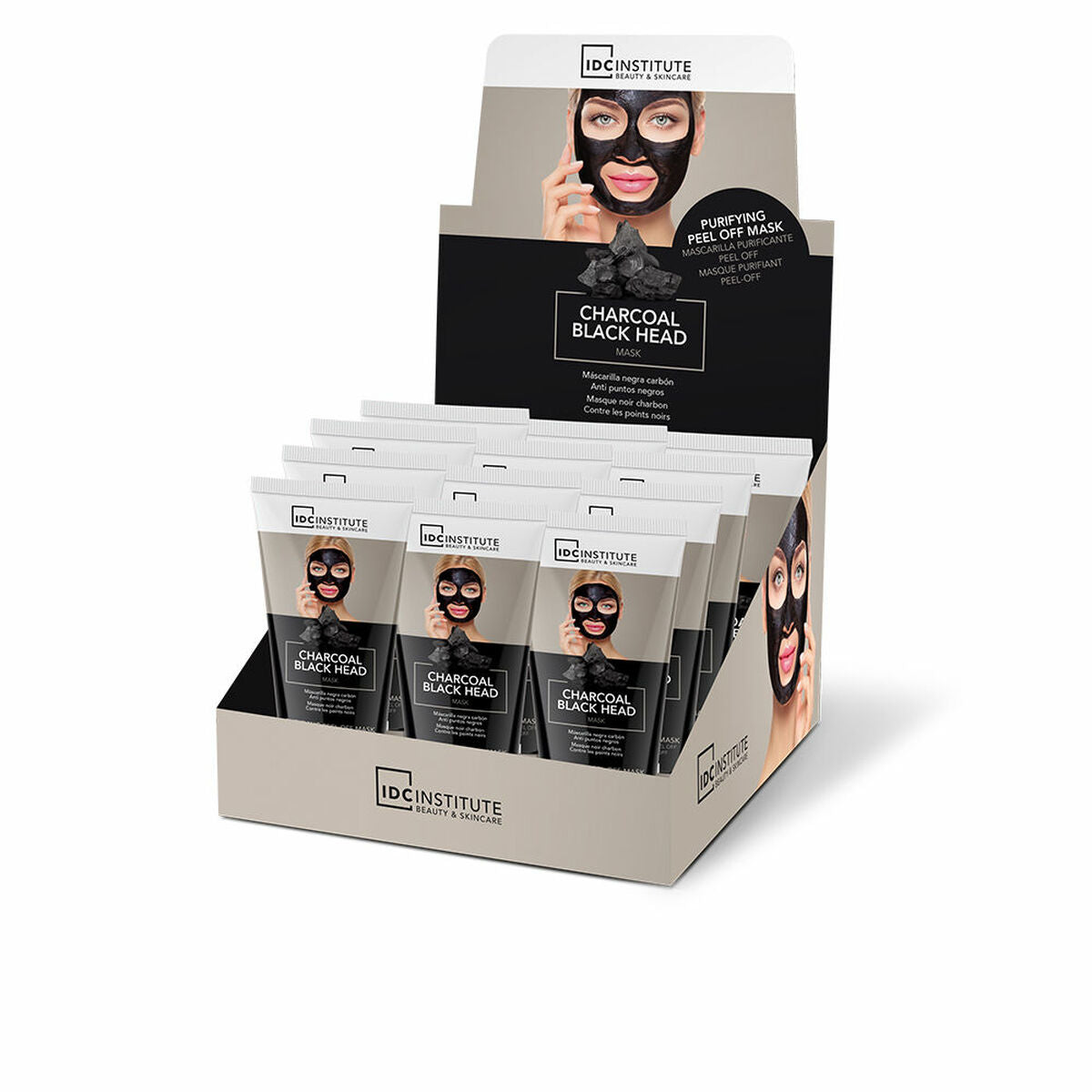 Gesichtsmaske IDC Institute Charcoal (60 ml)