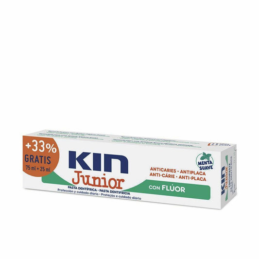 Zahnpasta Kin Kin Junior Mint Anti-Karies 25 ml (100 ml)