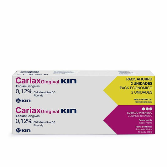 Zahnpasta Kin Cariax Gingival (2 Stück) (2 x 125 ml)