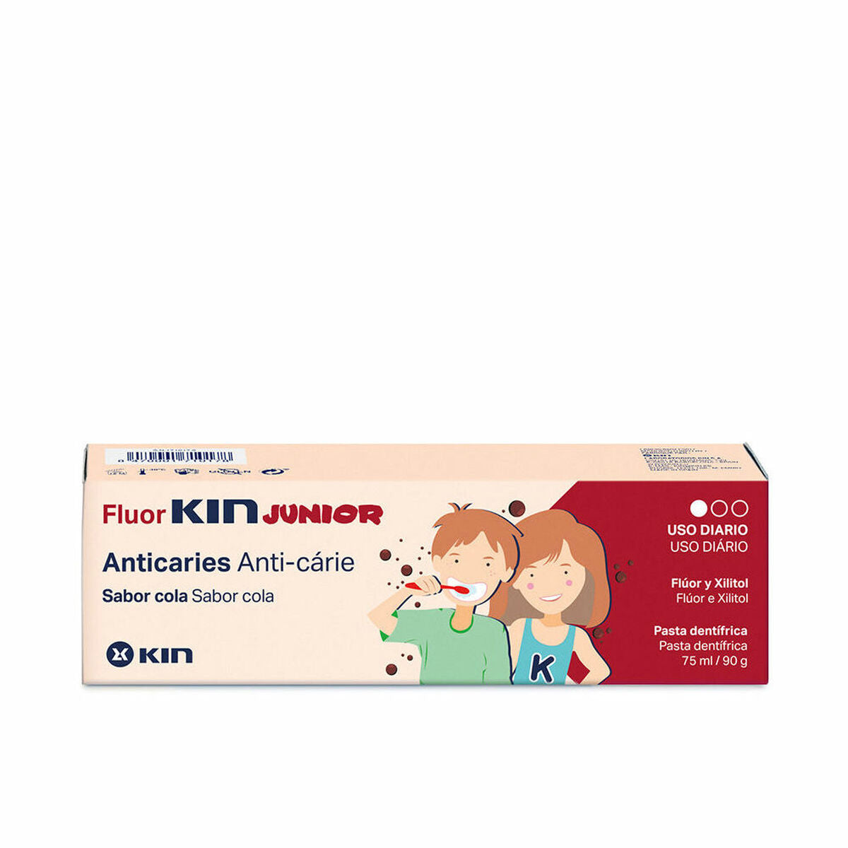 Zahnpasta Kin Fluorkin Junior 75 ml