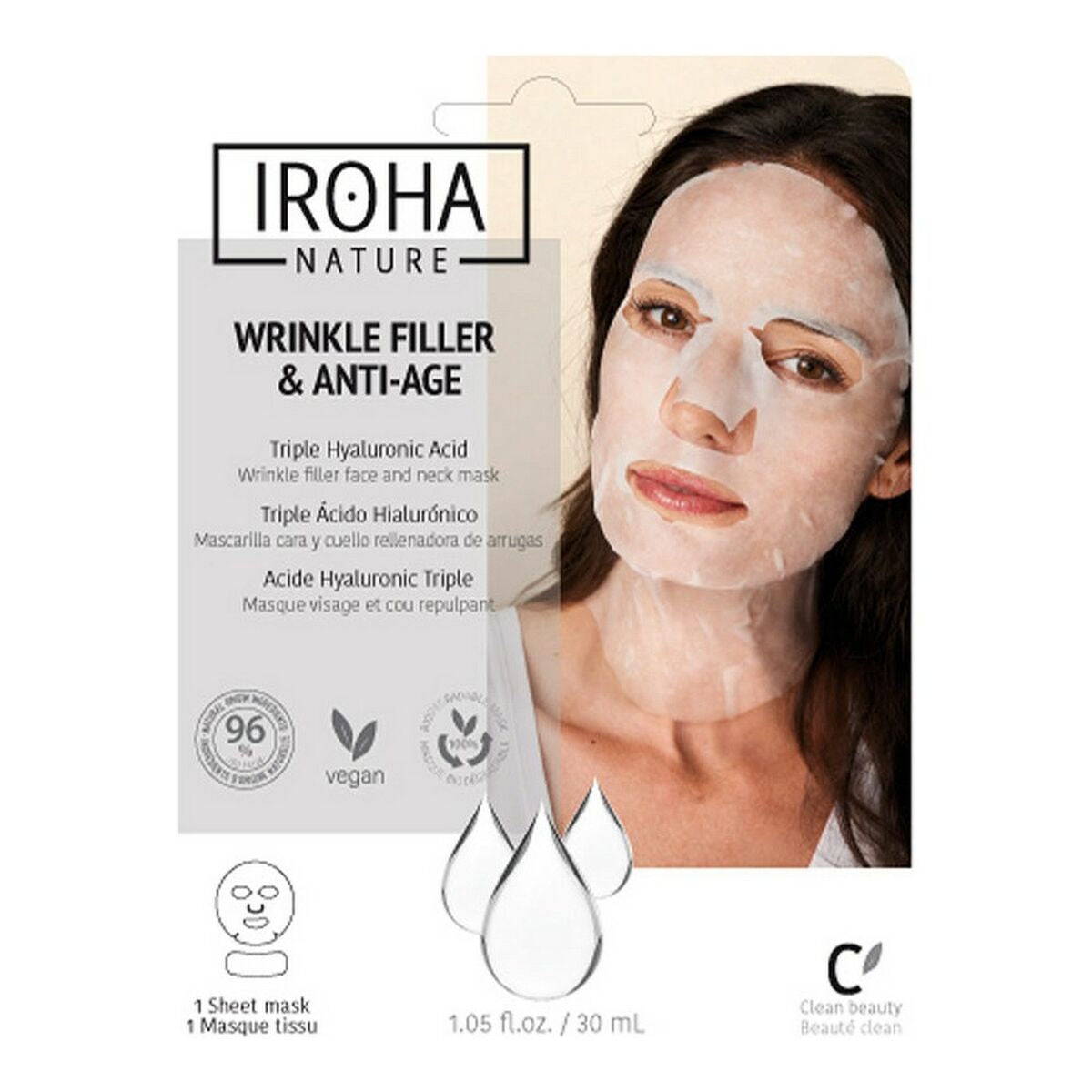 Anti-Falten-Maske Iroha Anti-Aging (30 ml)