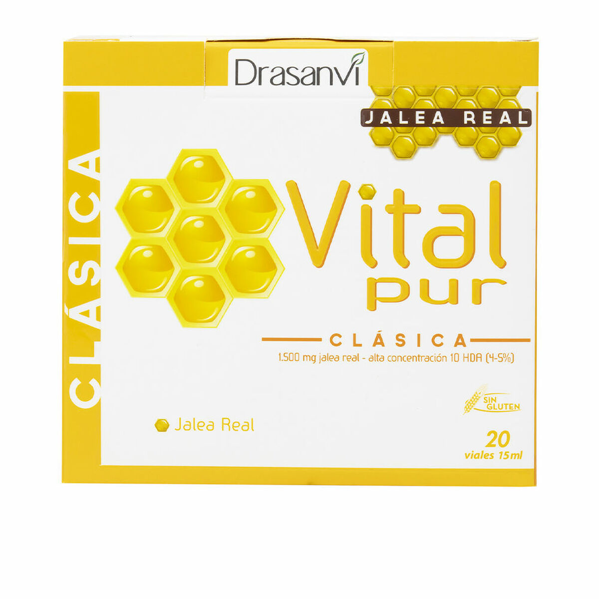 Nahrungsergänzungsmittel Drasanvi Vitalpur Gelée Royale 20 Einheiten 15 ml