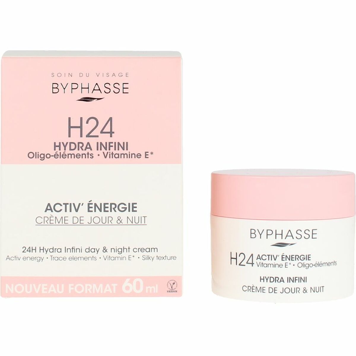 Feuchtigkeitsspendende Gesichtscreme Byphasse Hydra Infini 24 Stunden 50 ml