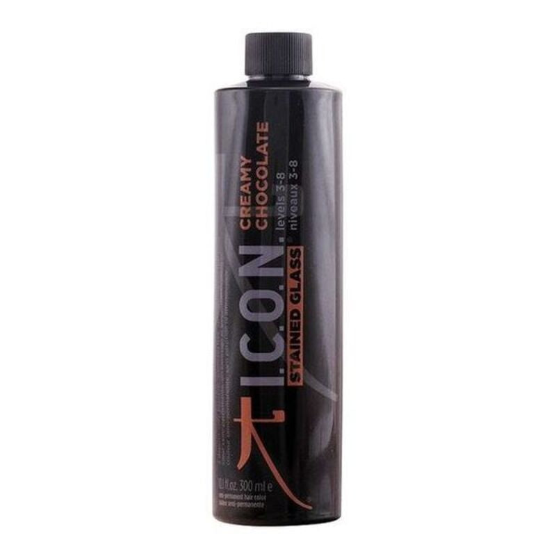 Ammoniakfreier Farbstoff Stained Glass Creamy Chocolate Icon Stained Glass Creamy Chocolate Nº 3-8 300 ml