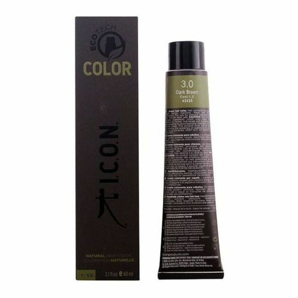 Permanenter Farbstoff Ecotech Color Icon Ecotech Color Nr. 9,0-Rubio Muy Claro 60 ml