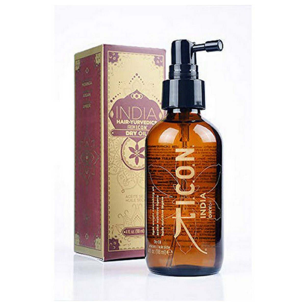 Anti-Frizz-Behandlung India Trockenöl Icon 73190 (118 ml) 118 ml