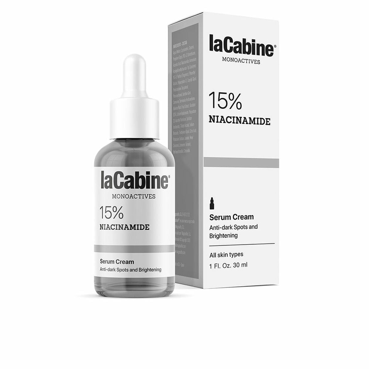 Highlightercreme laCabine Monoactives Cream Niacinamide 30 ml