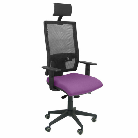 Office Chair with Headrest Horna P&C SBALI82 Purple Lilac P&C