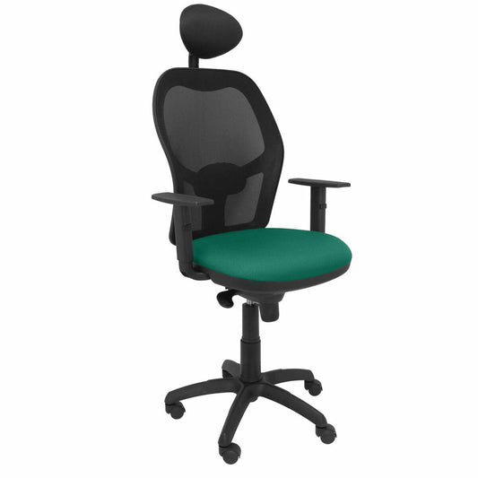 Office Chair with Headrest Jorquera P&C ALI456C Emerald Green P&C