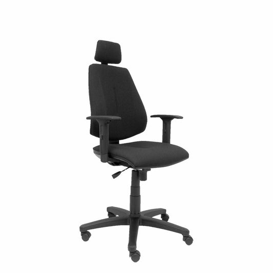 Office Chair with Headrest Montalvos P&C LI840CB Black P&C