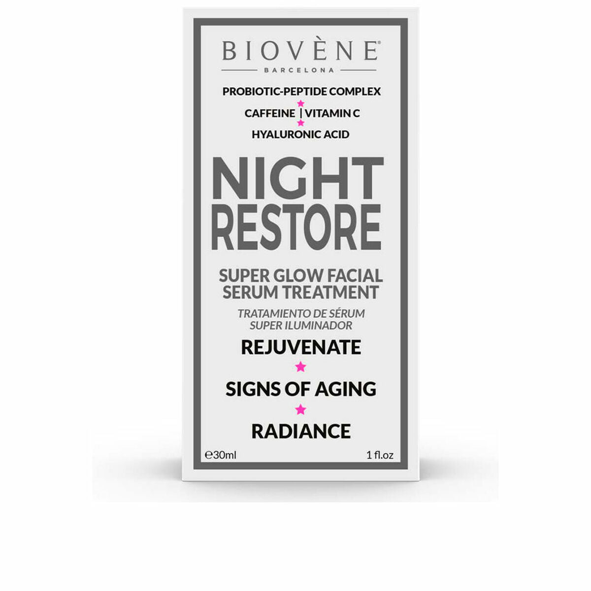 Gesichtsserum Biovène Night Restore 30 ml