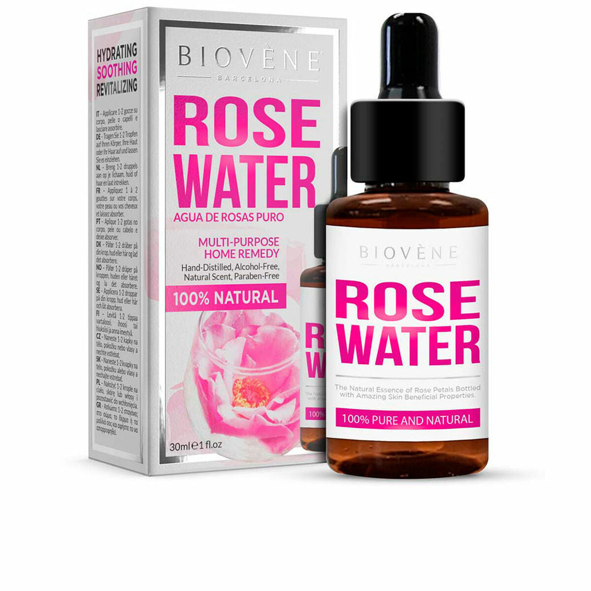 Rosenwasser-Toner Biovène 30 ml