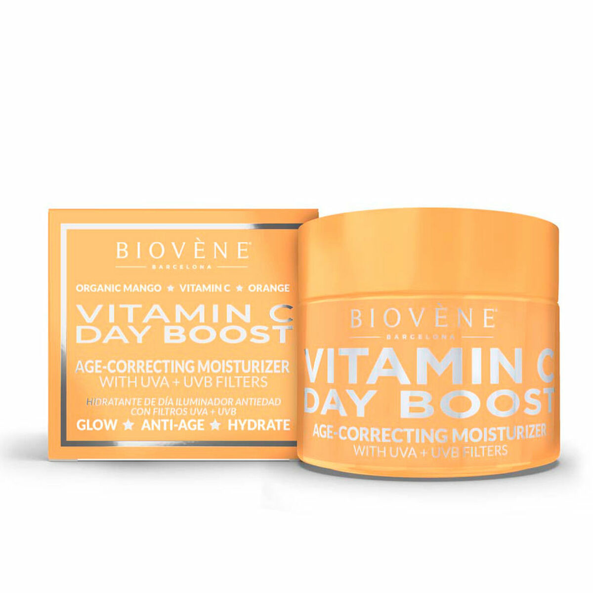 Gesichtscreme Biovène Feuchtigkeitsspendendes Vitamin C (50 ml)