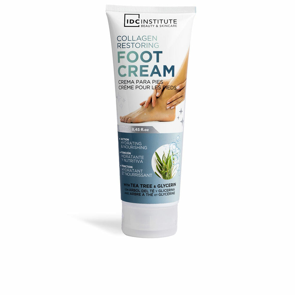 Moisturising Foot Cream IDC Institute COLLAGEN RESTORING 250 ml IDC Institute