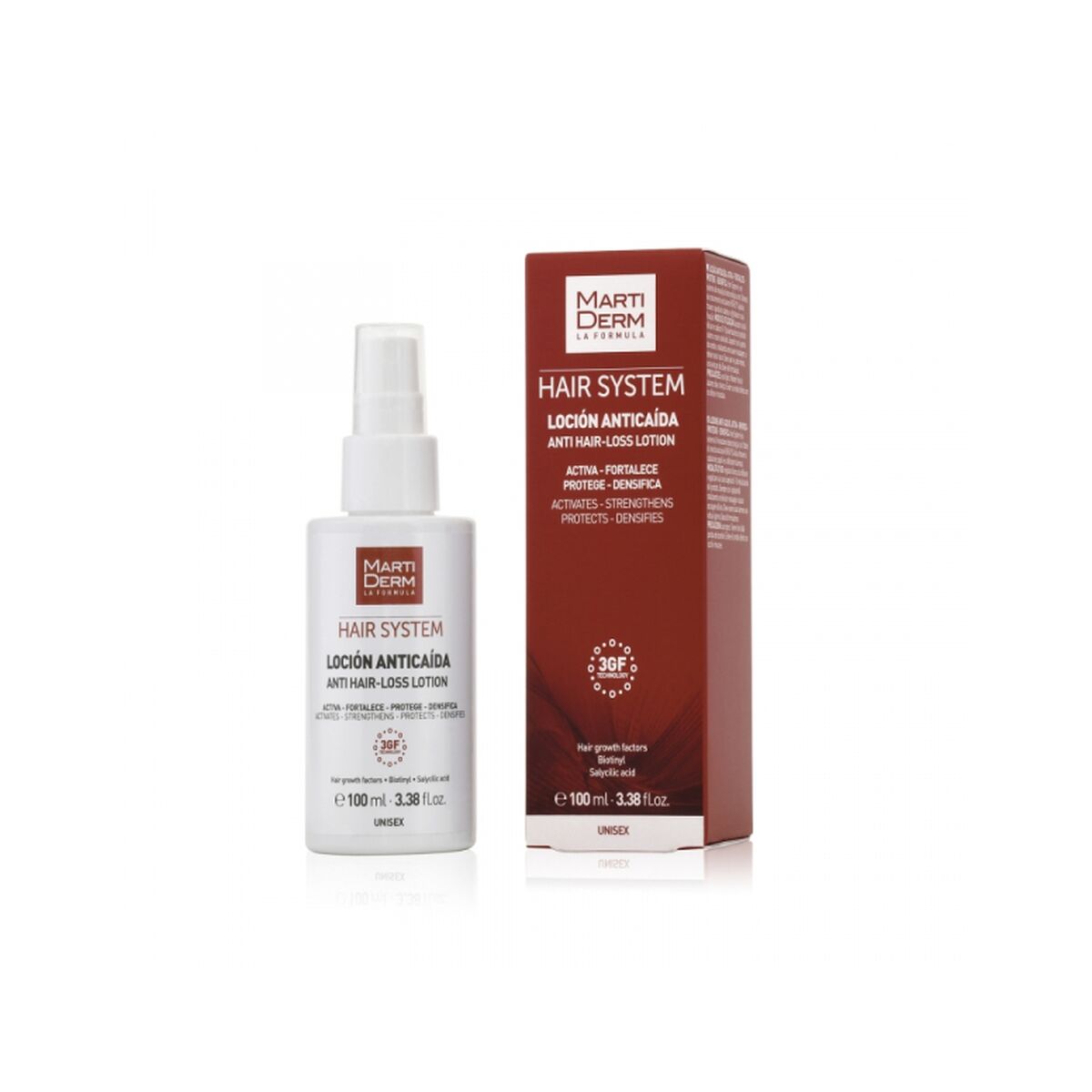 Anti-Haarausfall-Lotion Martiderm HAIR SYSTEM 100 ml